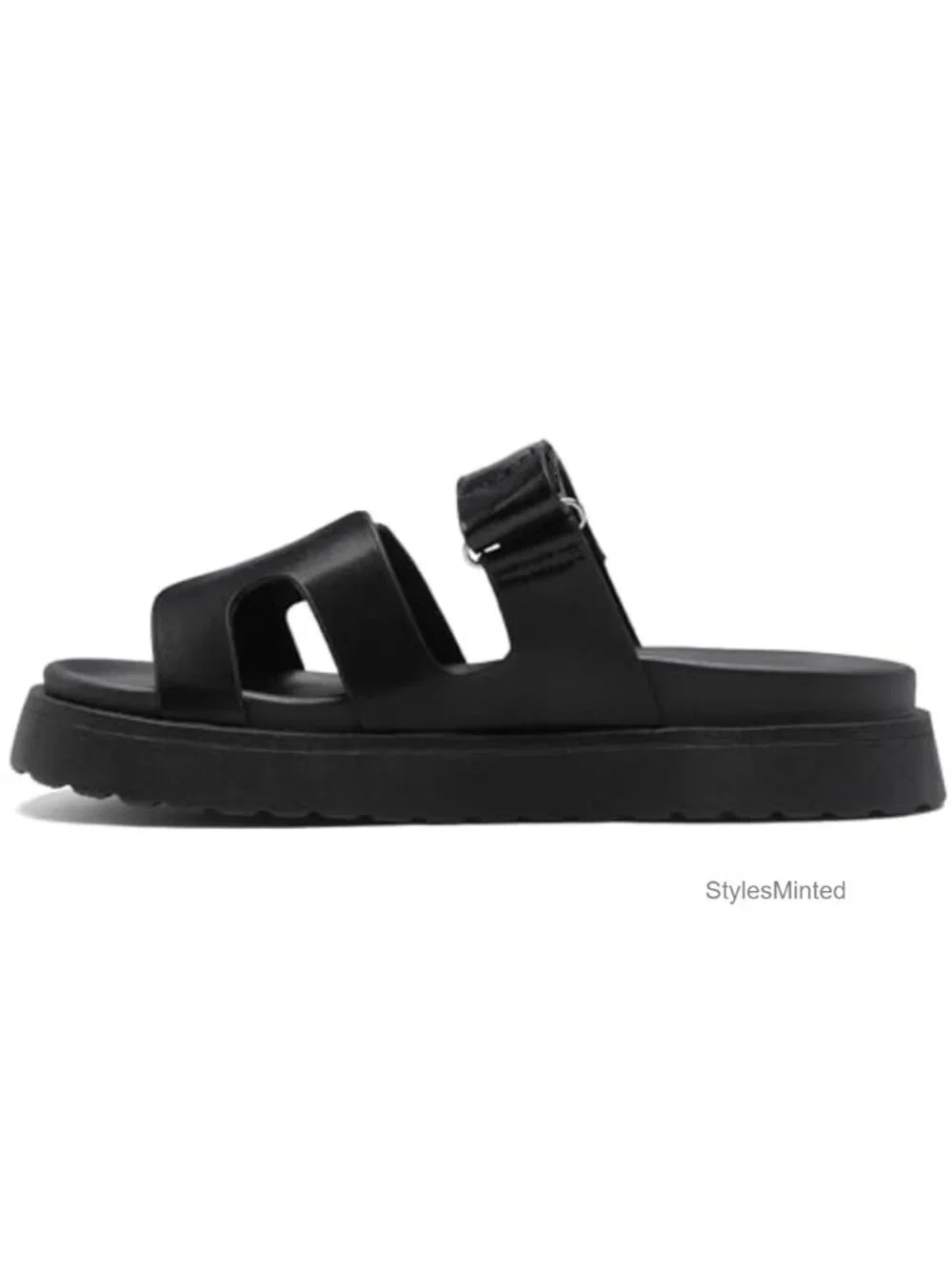 Thick Platform Slide Sandals Anti-Slip Open Toe Summer Flats